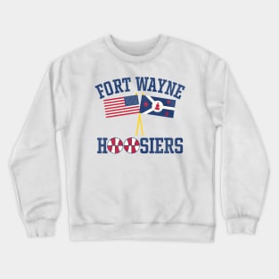 Defunct Fort Wayne Hoosiers Basketball Team Crewneck Sweatshirt